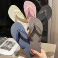 Women's Double Straps Flip-Flops Sandals Wholesale Summer Rubber for Slippers for Spring and Winter Seasons