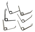 Customized Heat Treated Spiral Spring V-Shaped Double Torsion Spring