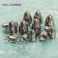 Bulk Stock Bullet Shape Tungsten Flipping Weights for Carp Bass Fishing