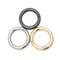 Hot Sale Metal O Spring Rings Open Mouth Round Key Ring  for Bag Accessories