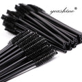 Hollow Tools Bling Makeup Brush Glitter Set Eyelash Comb Custom Blue Mascara Lash Wands