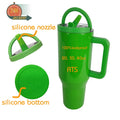 Hot Selling Stainless Steel Eco-Friendly Spill Proof 40 oz Tumbler No Leakproof Travelers Straw Handle Double Wall Gym Bottle