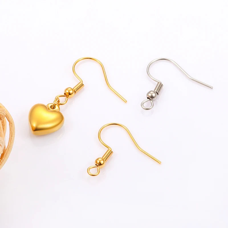 Wholesale Price Stainless Steel Earring Hooks Unisex Jewelry Making Accessories for DIY Earrings Base