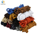 Promotion Polyester Round Coarse Texture Shoelaces Durable Novelty Shoelaces Laces for Leather Shoes