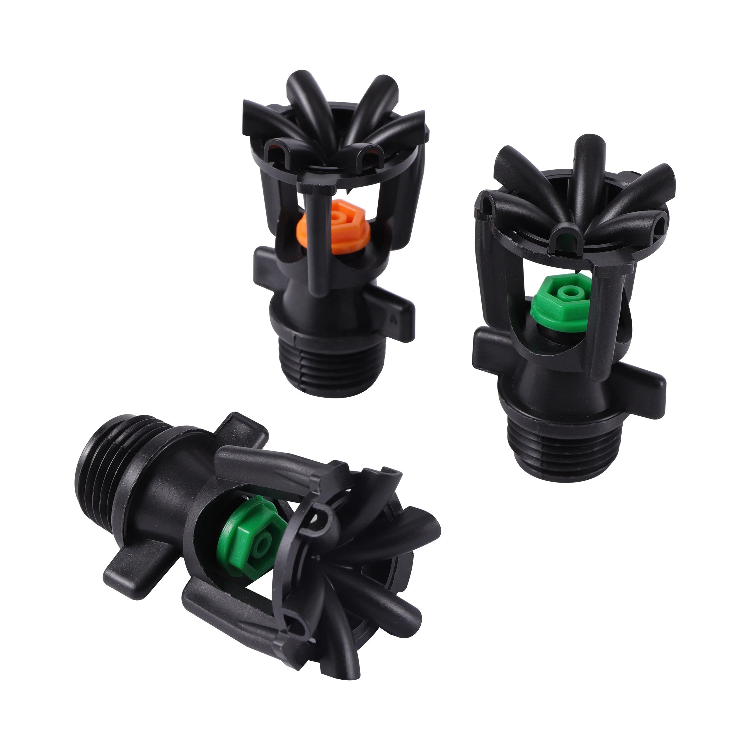 Mini Garden 1/2 Male Thread Lawn Rotating Watering Nozzle Scattering Irrigation Micro 360 Degree Sprinkler