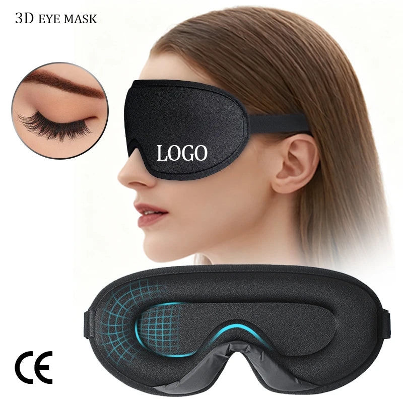 Comfy Memory Foam Mask Sleeping Eye Girls Sleep Mask Deep Socket No Pressure Eyemasks