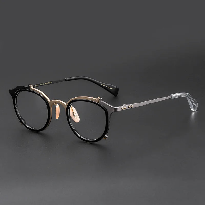 100% Top Quality Handmade Optical Eyeglasses Masahiro Maruyama Glasses Shenzhen Manufacturer Pure Titanium Luxury  Eye Glasses