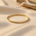 GP US Ring Band 14k Gold Filled Flat Beaded US Size Permanent Rings Gold Filled Light Gold Rings Wholesale