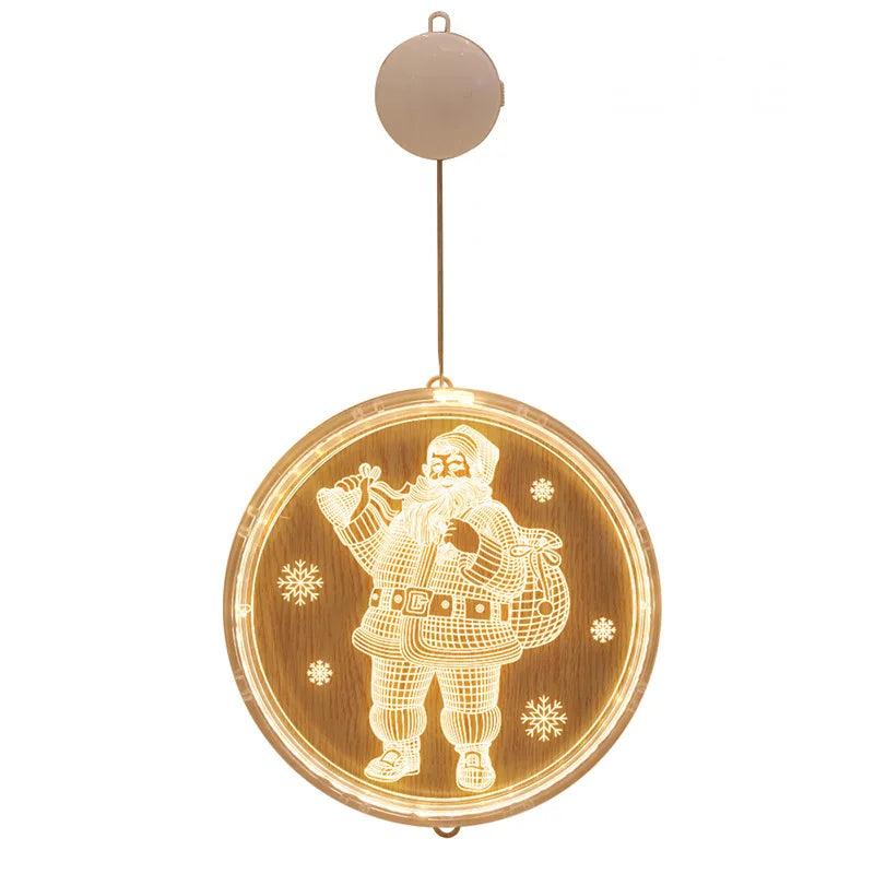 Holiday Christmas Led String Decoration Tree Lights with Remote Pastable Xma Light for Home  Xma Tree Decor Luze Natal
