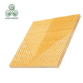 MUMU 3D Indoor Luxury Modern Wall Decoration Fluted Glossy Design Wooden Trim Wall Decorative Panels