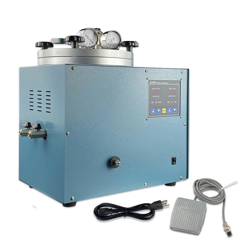510W 3kg Capacity Automatic Digital Injection Waxing Machine Vacuum Casting for Jewelry Making Metal Material