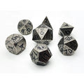 Custom Polyhedral Metal RPG Dungeons & Dragons Dice Zinc Alloy Board Game for DND Usage