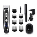 SURKER Professional LCD Ceramic Blade Trimmer Set Hair Clippers
