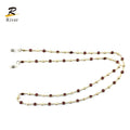 Colorful Beads Metal Eyeglass Rope Sunglasses Holder Eyewear Chains