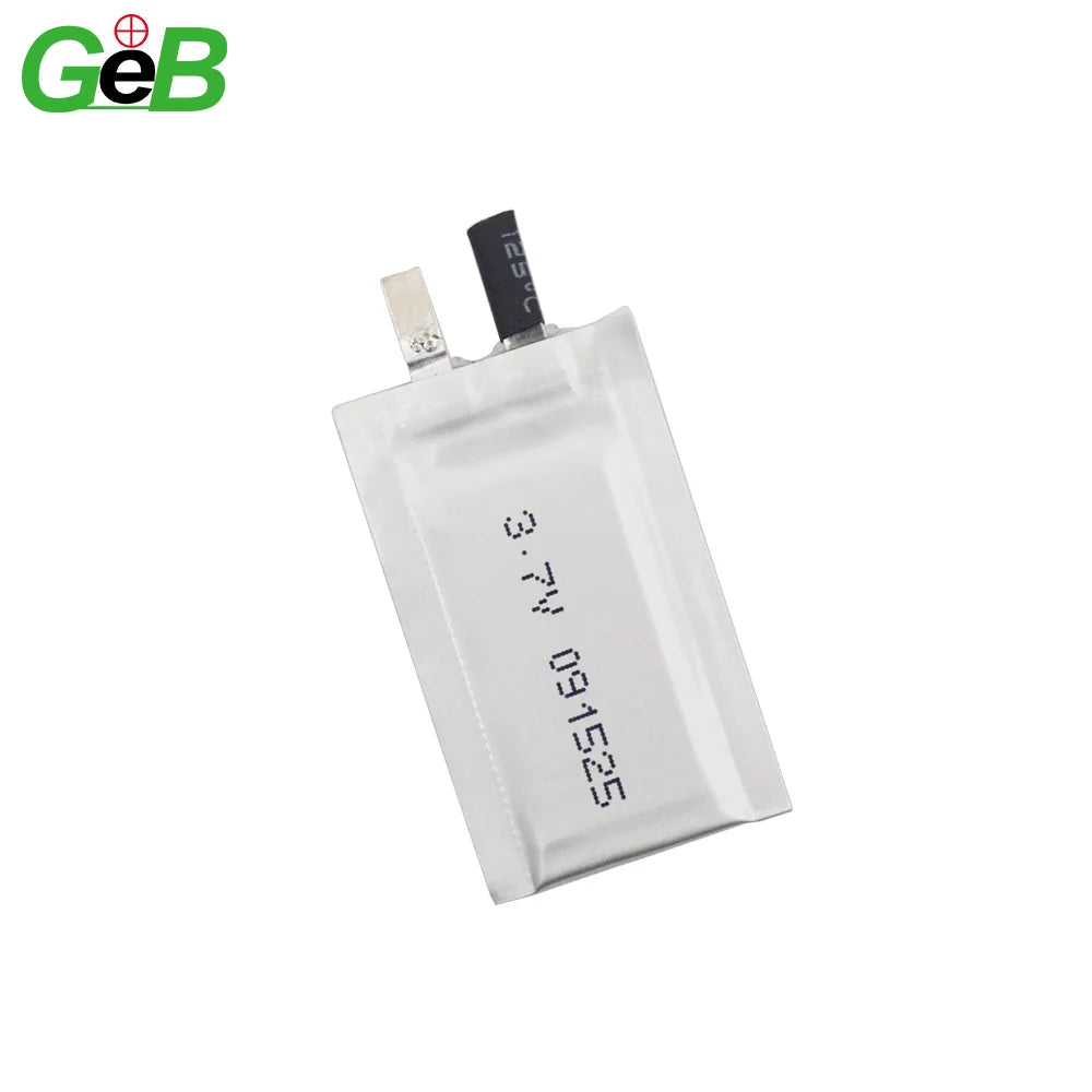 GEB Wholesale Ultra-thin Rechargeable 091525 3.7V 15mAh Lithium Ion Lipo Battery for Smart Card