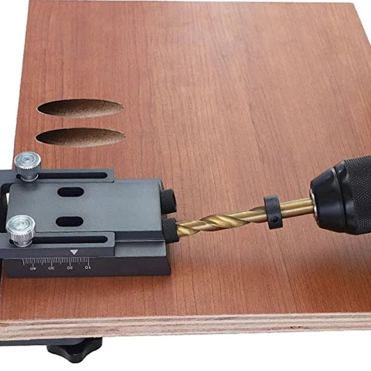 9.0mm Pocket Hole Jig Woodworking Kit Portable Hole Jig Joinery System w / Drilling Bit
