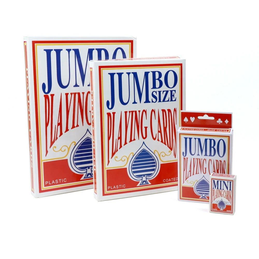Wholesale Custom Mini Jumbo Poker Playing Cards Twice 4 6 9 Times Can Choose Colorful Printing for Funny Table Game