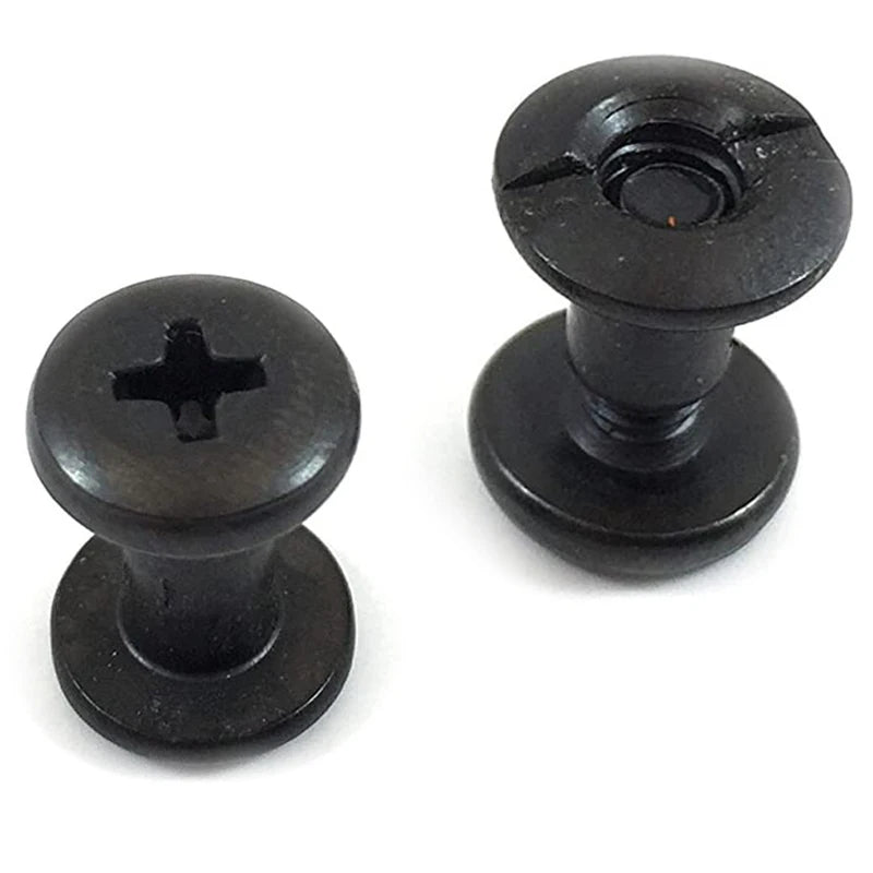 Kydex Screws Set Aluminum Copper Custom  4mm Wide Belt Buckle Male Female Screw Kydex Screws