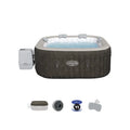 BESTWAY 6001R Lay-Z-Spa Cabo Energy-Efficient Smart Inflatable Hot Tub with App Control 4-6 Person 1.80 m X 1.80 m X 71 cm