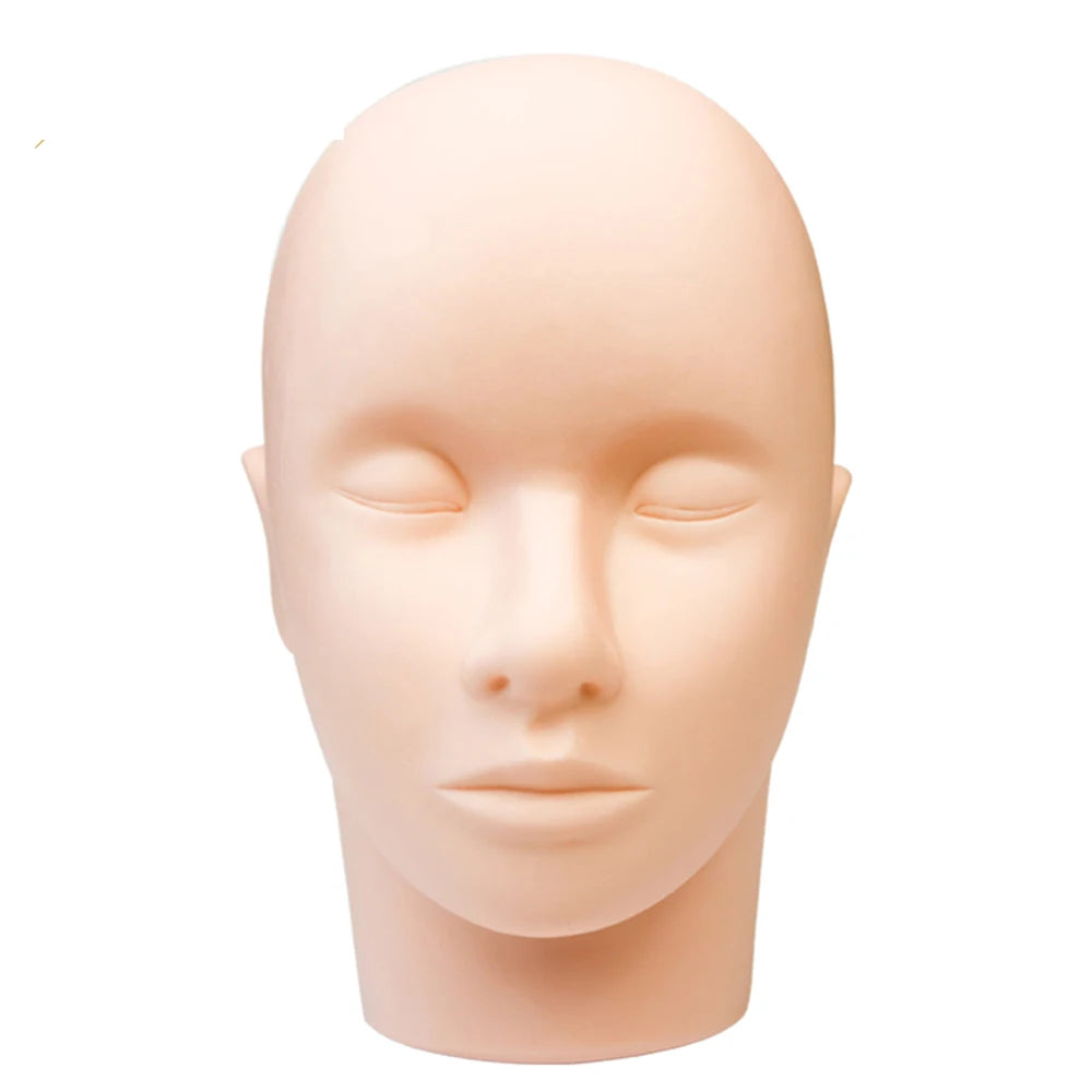 Love SquirrelHandmade Realistic Lashes Practice Mannequin Head for Eyelash Extension Training and Lash Extension Practice for Sa