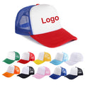 Wholesale Customized Logo Cheap Foam Sport Baseball Caps Unisex Mesh Trucker Hat