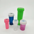13dr 19dr 30dr 60dr Plastic Medical Packaging Pharmacy Capsule Pill Vials Childproof Flower Pop Top Rolled Reversible Bottle