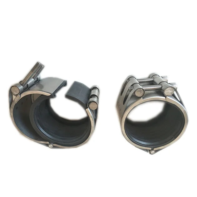Italy Pvc Pipe Repair Clamp with Stainless Steel 304 316L