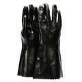 KSEIBI PVC Gauntlets Oil Resistant Gloves L45CM Work Gloves Safety Tools