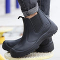 Wejump Leather Breathable Safety Boots Shoes Steel Toe Sale
