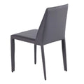 Nodric Modern High Back Leather Dining Room Set Luxurious Kitchen Dining Chairs for Home or Hotel Table for Apartment Use