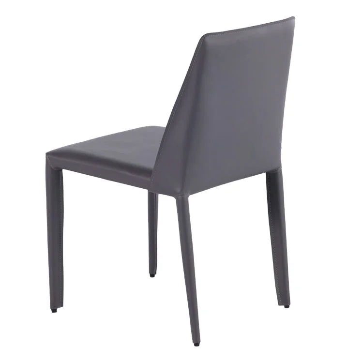 Nodric Modern High Back Leather Dining Room Set Luxurious Kitchen Dining Chairs for Home or Hotel Table for Apartment Use