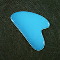 HY Opalite stone heart gua sha scraping massage tool