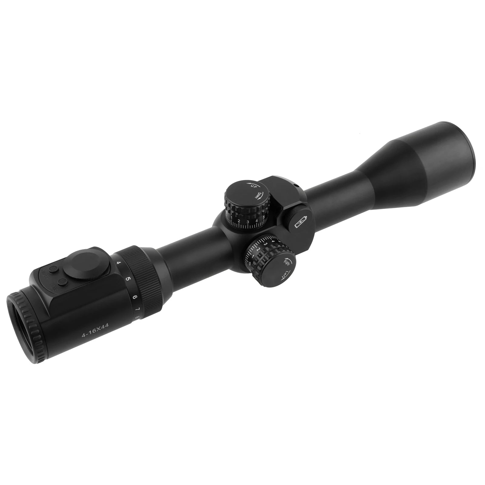 FOCUHUNTER 10 Reticles 4-16x44 Aluminum Tactical 2nd Focal Plane Telescope Sight SFP Optical Reflex Scope Fully Multi-Coated