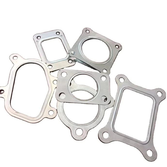 Factory 2.5 Inch Exhaust Gasket 4-Bolt Turbo Gasket High Temperature Gasket Universal