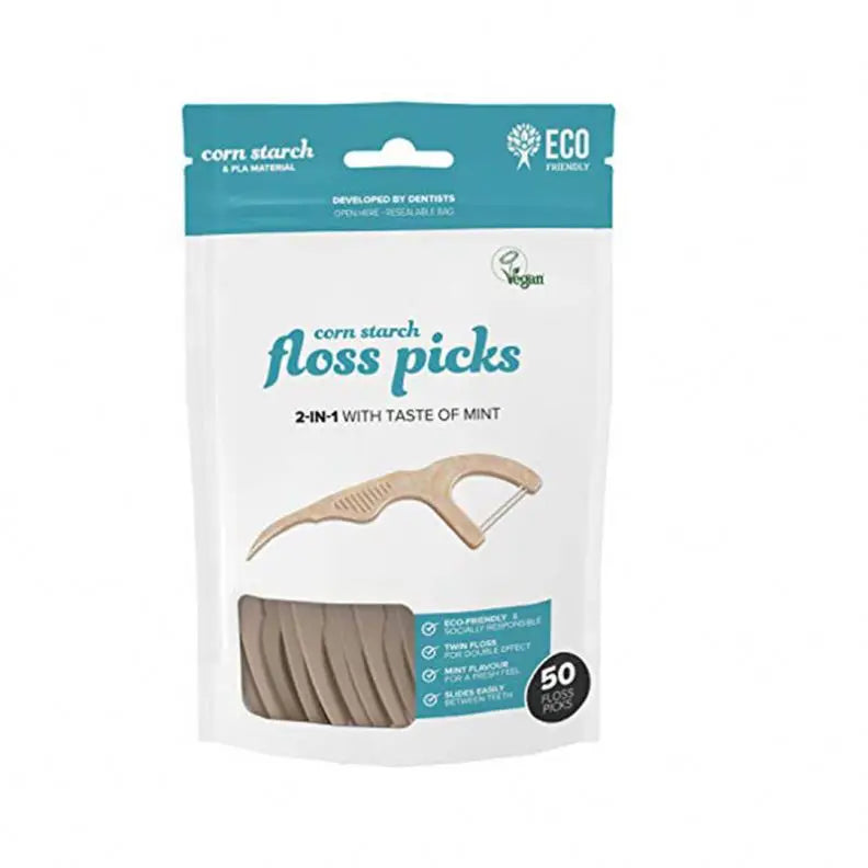 Plastic Free Dental Floss Bulk Dental Floss for Oral Care Corn Starch Dental Floss for Dental Care