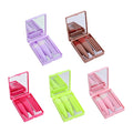 Factory Price Portable Travel Makeup Brushes Set Full Set for Face Blush Eye Shadow Eyebrow Brushes Including Concealer-Used