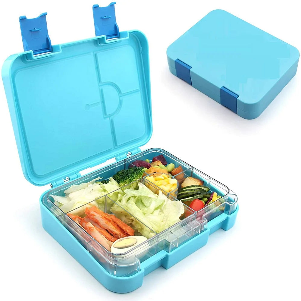 Wholesale BPA-Free Tritan Microwave Safe Bento Lunch Box Set Leakproof Sealed for Kids with Custom Logo for School