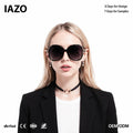 Fashion Big Frame Diamond Sunglasses Four-leaf Clover Sunglasses Retro Personality Ladies Glasses Square Sunglasses Women UV400