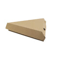 Custom Kraft Paper Disposable Pizza Cone Boxes Manufacturer's Food Box for Restaurant Triangle Pizza Slice Packaging