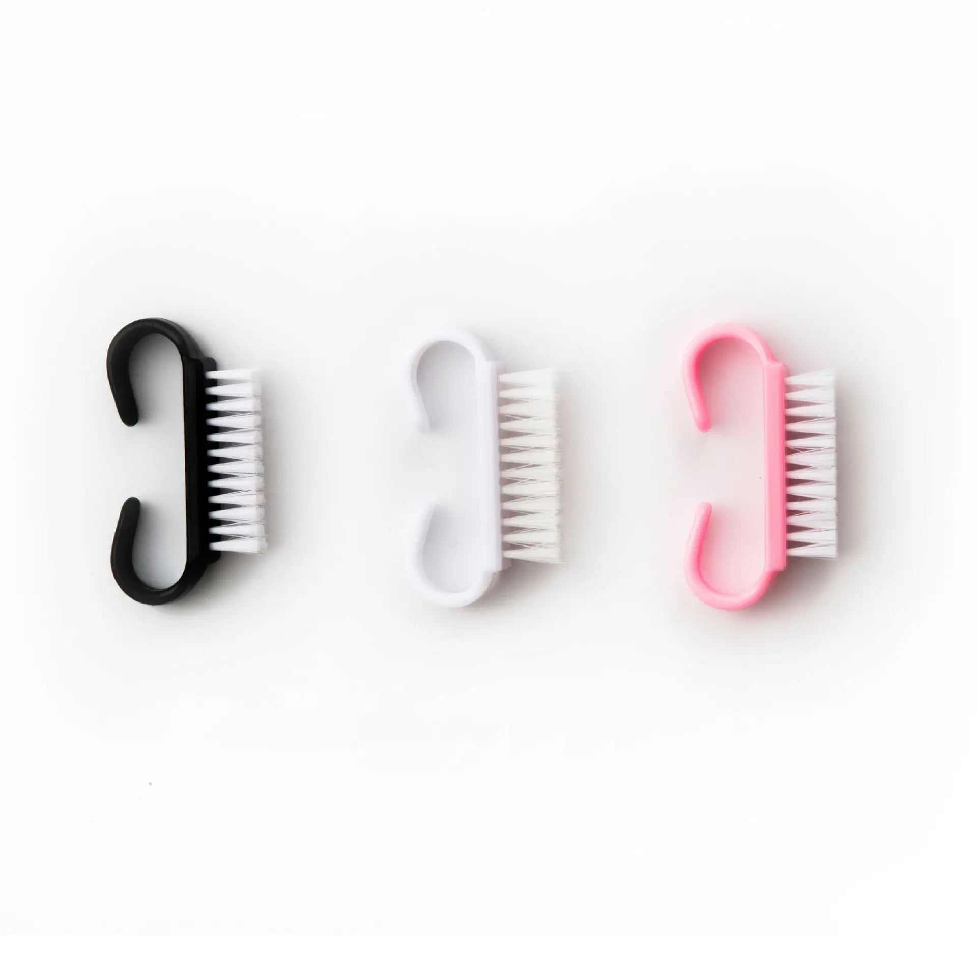 Manicure Implement Small Horn Brush Nail Beauty Horn Brush Cleaning Gray Layer Small Brush