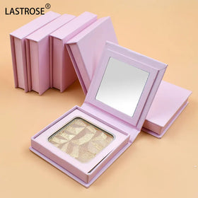 Super Shiny Ginger White Solid Pearlescent Neutral Highlighter Single Brightening Pressed Powder for Beautifying