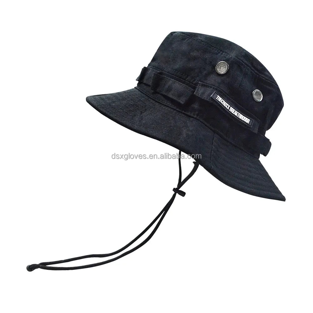 Fisherman Hat Custom Bucket Hat Wholesale Unisex Casual Style With Printed Logo Cotton Sports Caps