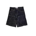 DENIMGUYS Men's Jorts Custom Private Labeling Streetwear Baggy Men Double Knee Carpenter Denim Shorts Jeans Short Pants