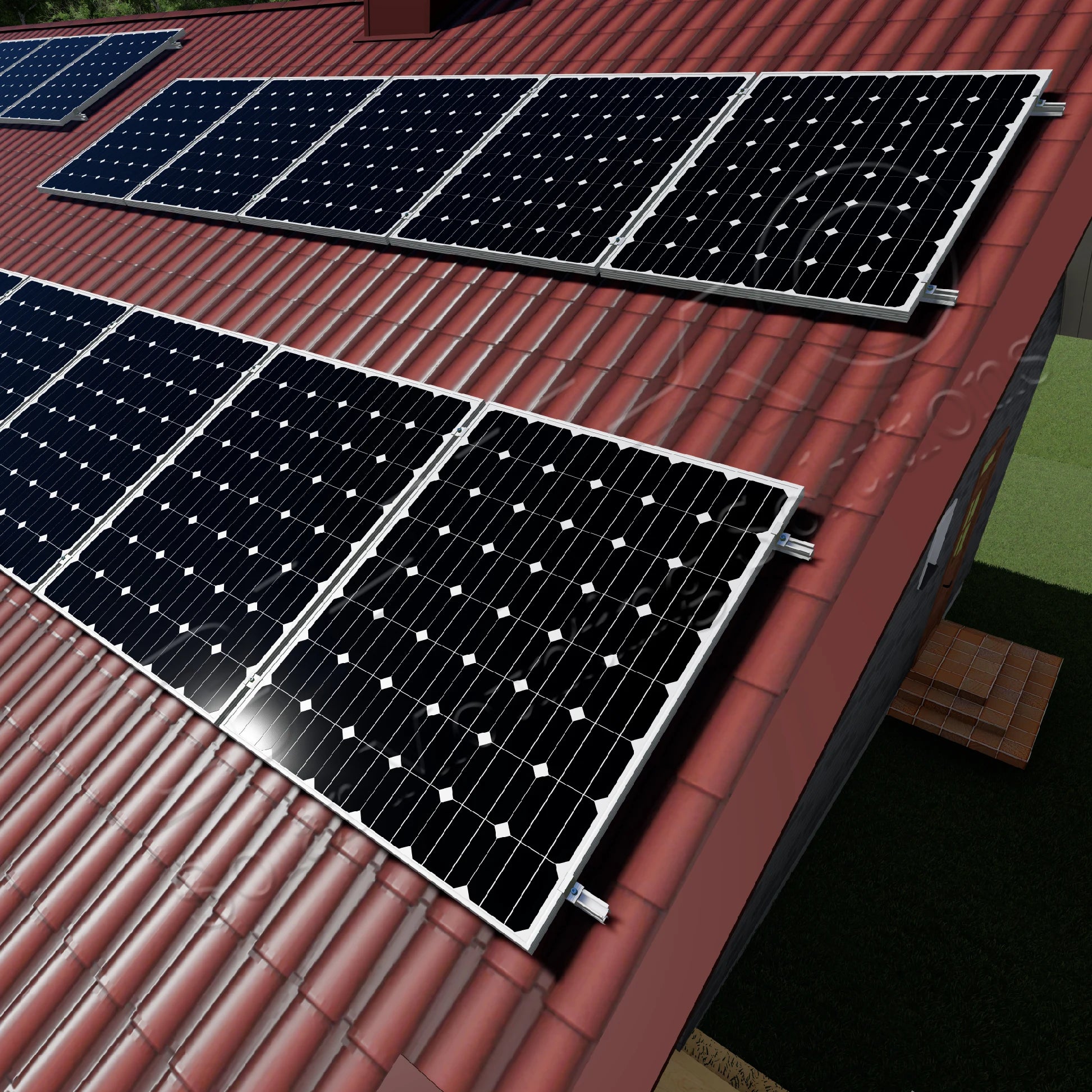 Aluminium Rail for Solar Panels PV Solar Mounting Aluminium Rail Solar Panel Mounting System