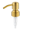 Wholesale 500ml Frosted Glass Liquid Soap Dispenser Bottle with Stainless Steel Pump
