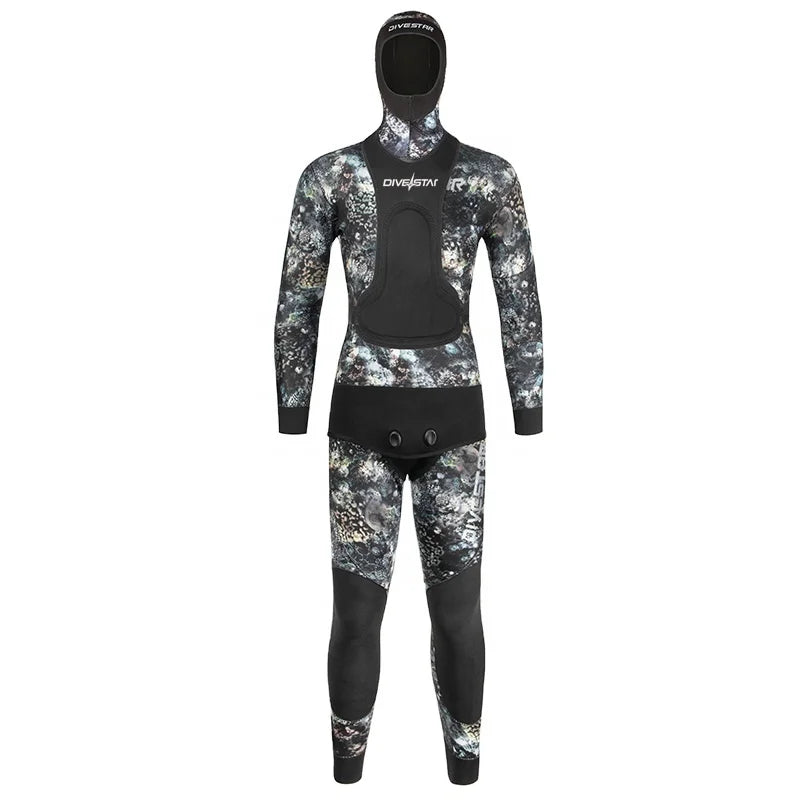 DIVESTAR Custom Factory Neoprene Adjustable Non-Slip Shock Absorbing Chest Pad for Spearfishing Diving Equipment Accessories
