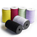 Wholesale Knitted Braided Flat Elastic Band for Garment Elastic Tape