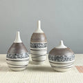 Handmade Jingdezhen Antiqued Ceramic Vase Custom Matt Glaze Nordic Style Tabletop Ornament for Modern Home Decor Wholesale