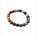Fashion Wind Frosted Solar System Cosmic Planet Bracelet Natural Gem Crystal Agate Bead Bracelets Jewelry China Supplier