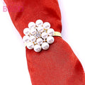 Napkin Rings Rhinestone Wedding Napkin Holder Gold for Table  Napkin Buckle Hotel Party  Decor Supplies